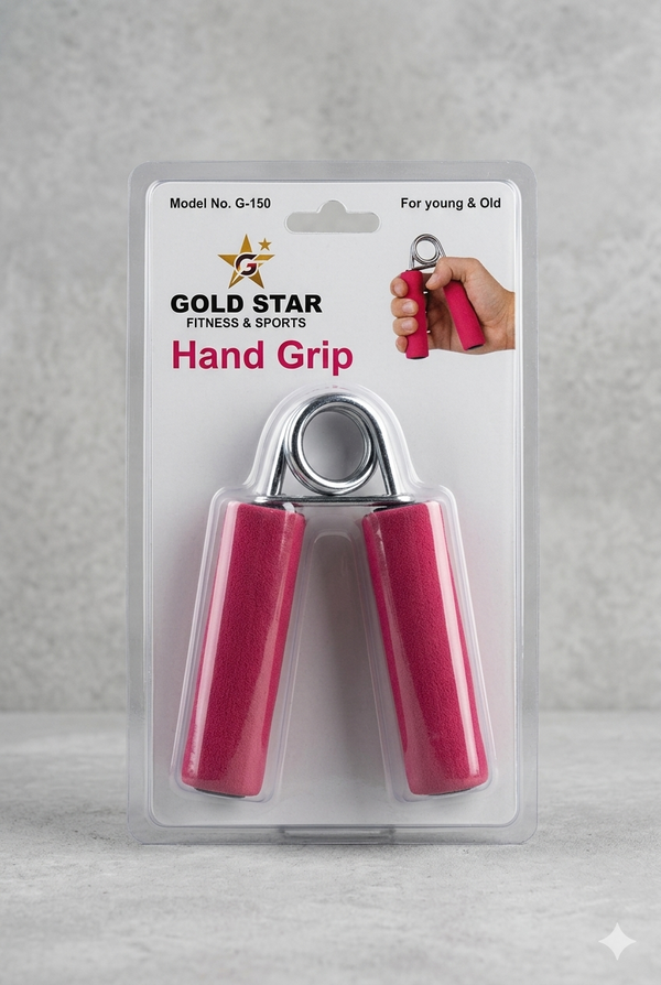💪 Gold Star Premium Hand Grip (Model No. G-150) – Pack of 2