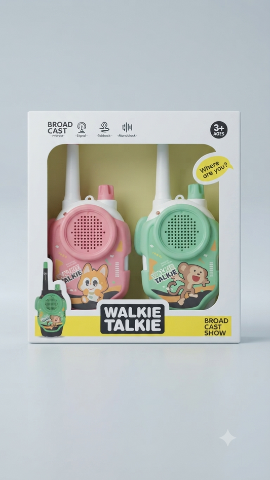 Kids Walkie Talkie Set - Child Playing
