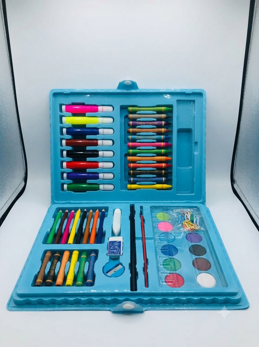 Frozen Art Set – 68 Pcs Kids Drawing & Coloring Kit