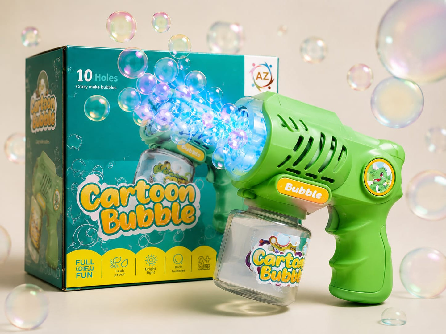 🫧 Cartoon Bubble Gun – Fun for Kids! 🫧