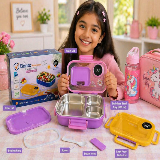 Bento Temperature Stainless Steel Lunch Box