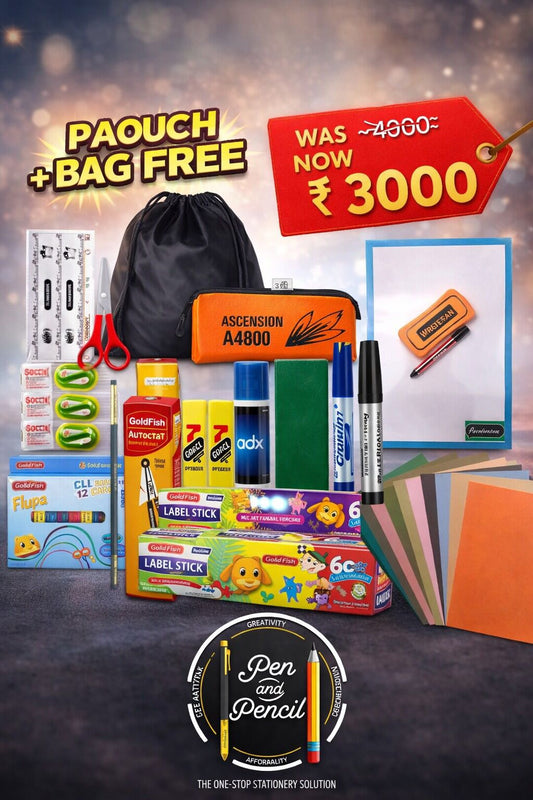 Back to School Big Deal – Pouch + Bag FREE