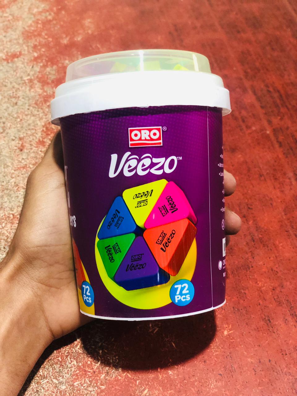 ORO Veezo Erasers - Pack of 72