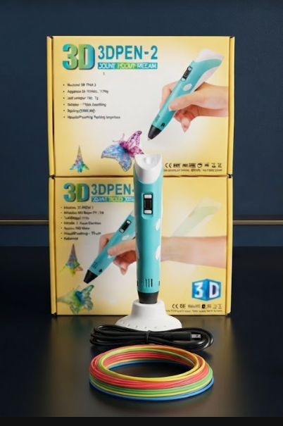 3D Pen 3DPEN-2 with colorful filaments