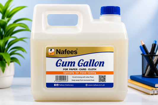 Nafees Gum Gallon – Industrial Glue for Paper, Card, Cloth & False Ceiling