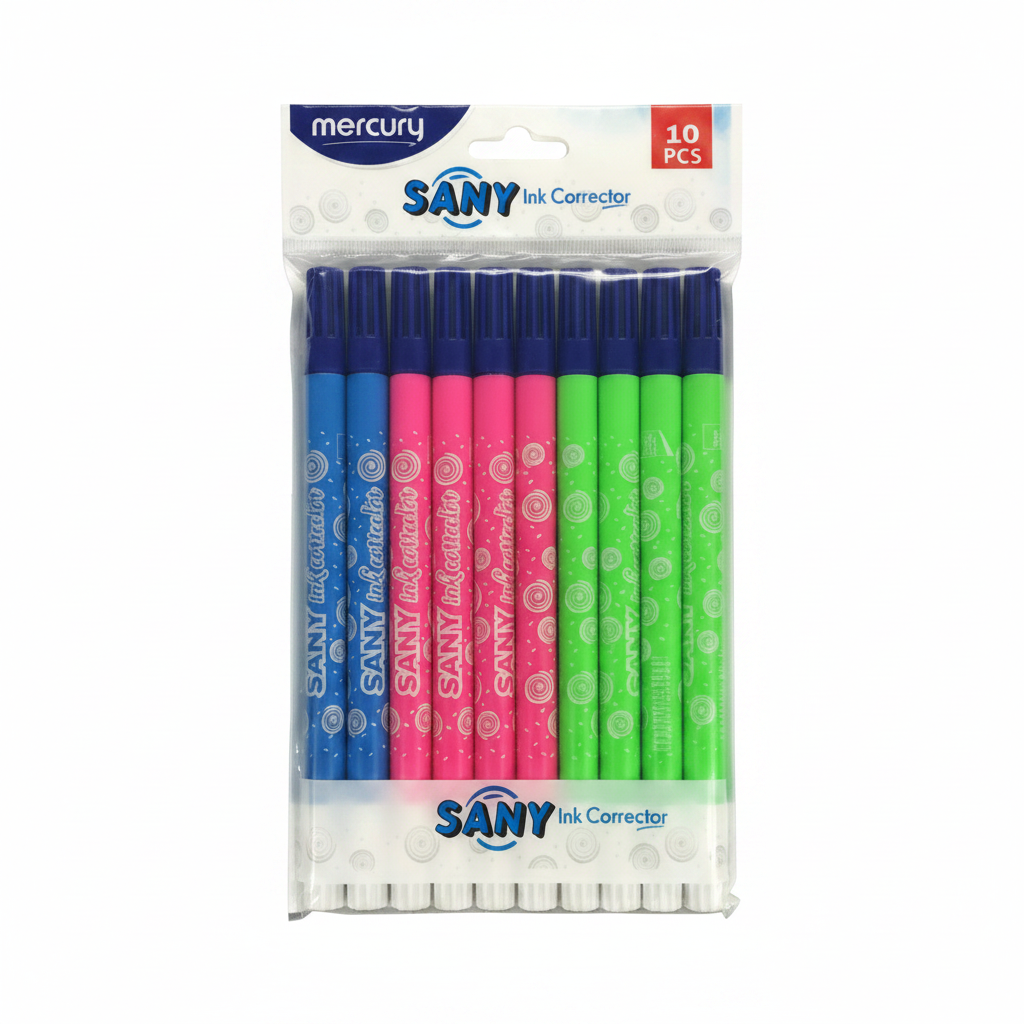 Mercury Sany Ink Corrector White Background